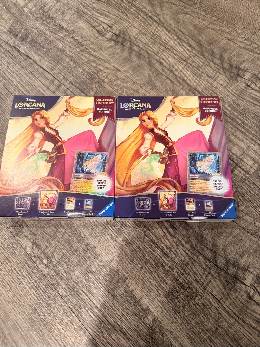 Bundle of two Lorcana Rapunzel Collection Starter Kit Attack of the Vine